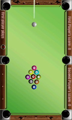 Скриншот приложения 2P Billiard - №2