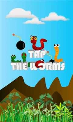 Скриншот приложения Tap The Worms - №1