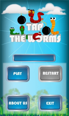 Скриншот приложения Tap The Worms - №2