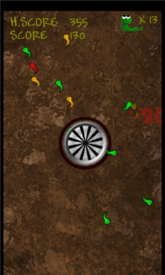 Скриншот приложения Tap The Worms - №3