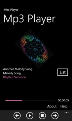 Скриншот приложения MiniPlayer - №3