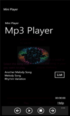 Скриншот приложения MiniPlayer - №5