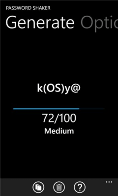 Скриншот приложения Password Shaker - №1