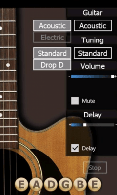 Скриншот приложения My Guitar Tuner - №5