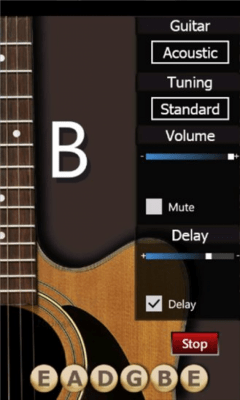 Скриншот приложения My Guitar Tuner - №6