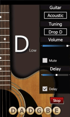 Скриншот приложения My Guitar Tuner - №7