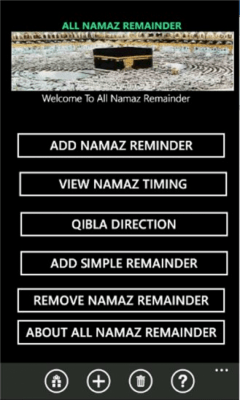Скриншот приложения All Namaz Remainder - №1