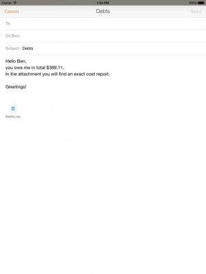 Скриншот приложения Должники - №4