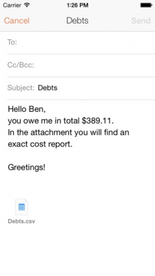 Скриншот приложения Должники - №6