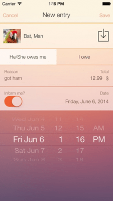 Скриншот приложения Должники - №7