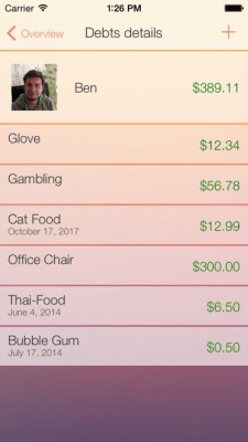 Скриншот приложения Должники - №9