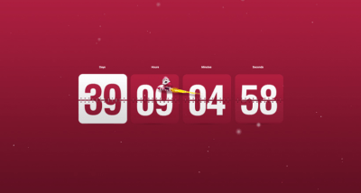Скриншот приложения Christmas Clock &amp; Countdown Screensaver - №2