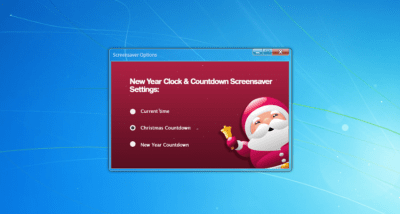 Скриншот приложения Christmas Clock &amp; Countdown Screensaver - №4