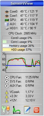Скриншот приложения SensorsView Pro - №6