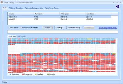 Скриншот приложения Puran Defrag - №3