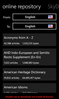 Скриншот приложения SilverDict - №5