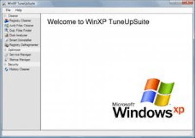 Скриншот приложения Windows XP Tune Up Suite - №1