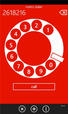 Скриншот приложения Metro Dialer Free - №1