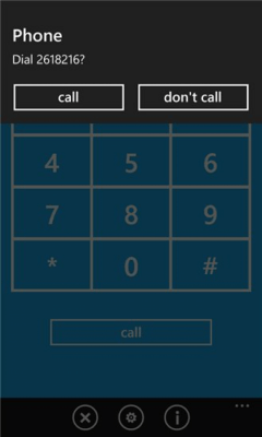 Скриншот приложения Metro Dialer Free - №3