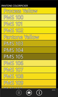 Скриншот приложения Pantone Colorpicker - №4