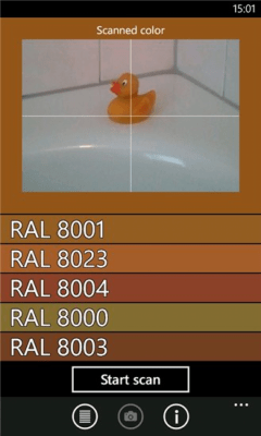 Скриншот приложения Ral Colorpicker - №5
