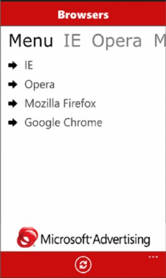Скриншот приложения Browsers - №1