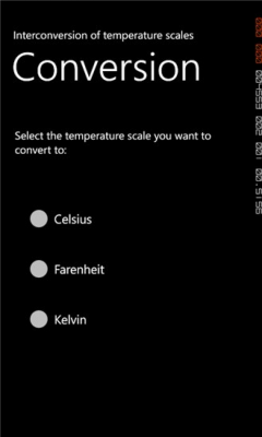 Скриншот приложения Temperature_scales_converter - №1