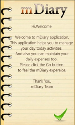Скриншот приложения mDiary - №3