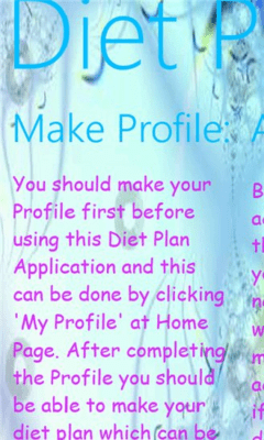 Скриншот приложения DietPlan - №8