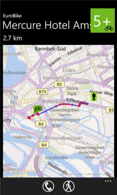 Скриншот приложения EuroBike Free - №7