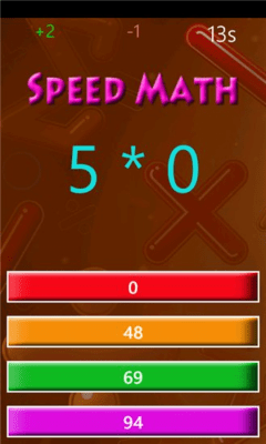 Скриншот приложения Speed Math - №2