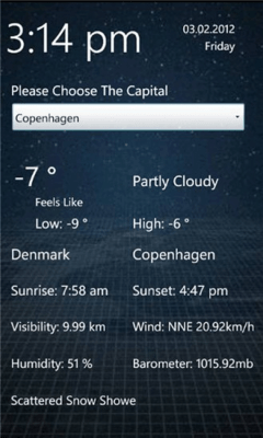 Скриншот приложения Weather It - №4
