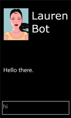 Скриншот приложения Lauren ChatBot - №3