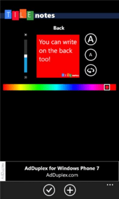Скриншот приложения TileNotes - №3