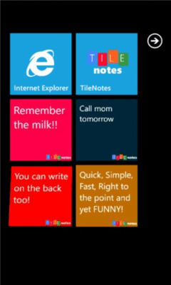 Скриншот приложения TileNotes - №4