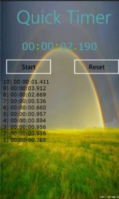 Скриншот приложения Quick Timer - №1