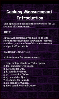 Скриншот приложения Cooking Units - №3