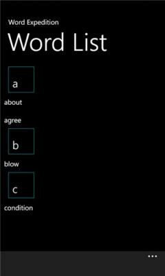 Скриншот приложения Word Expedition FREE - №5