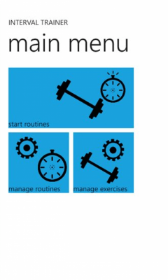 Скриншот приложения Interval Trainer - №1
