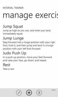 Скриншот приложения Interval Trainer - №3