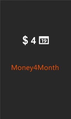 Скриншот приложения Money4Month - №1