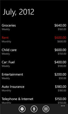 Скриншот приложения Money4Month - №3