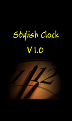 Скриншот приложения Stylish Clock - №1