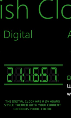 Скриншот приложения Stylish Clock - №3
