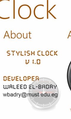 Скриншот приложения Stylish Clock - №5