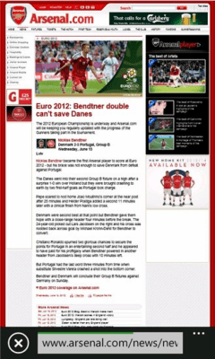 Скриншот приложения Arsenal News - №4