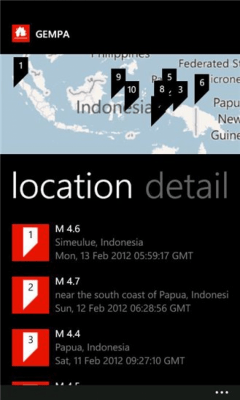 Скриншот приложения Gempa - №4