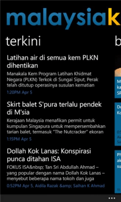 Скриншот приложения malaysiakini - №7