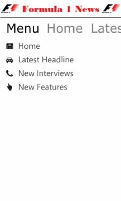 Скриншот приложения Formula 1 News - №1