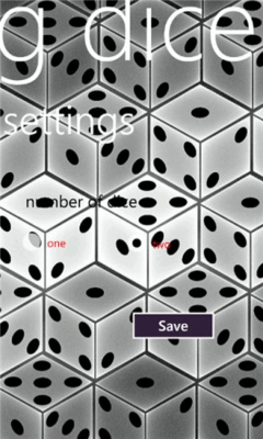 Скриншот приложения rollingDice - №4